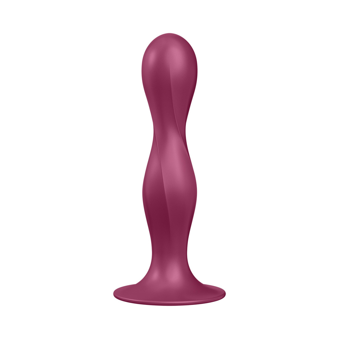 Satisfyer - Dubbele Ball-R - Gewogen Dildo - Rood