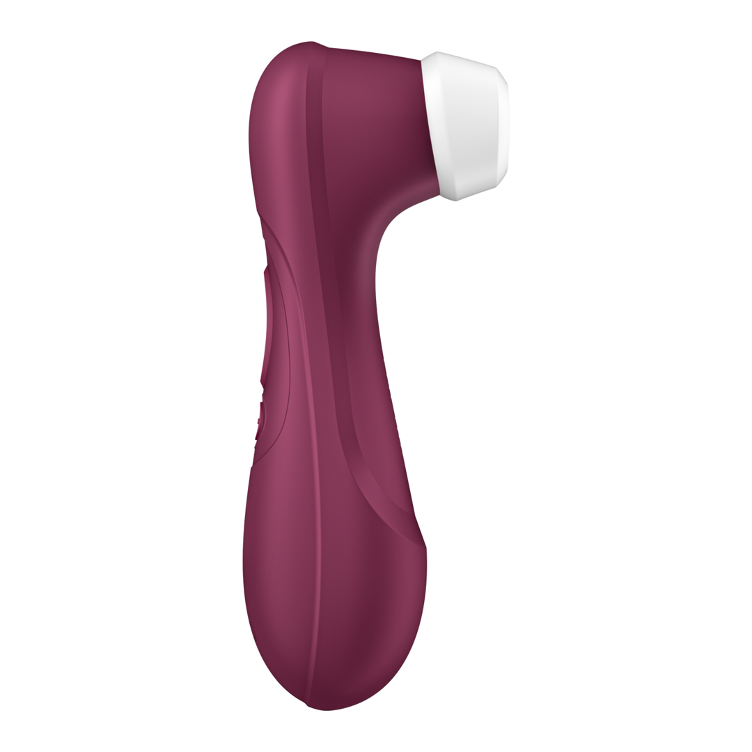 Satisfyer - Pro 2 Generatie 3 - Double Air Pulse Vibrator - Liquid Air en Connect App - Wijnrood