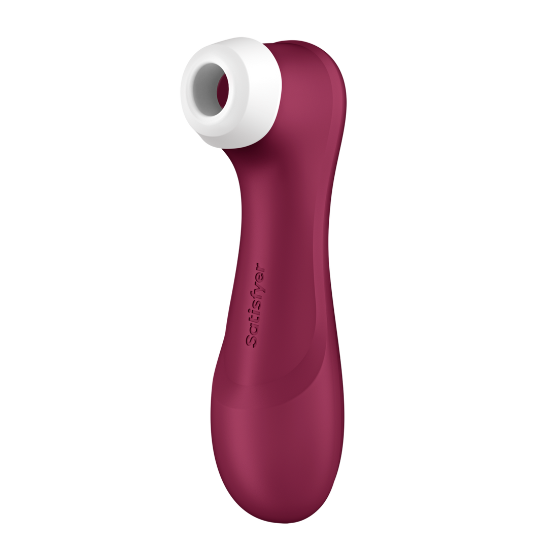 Satisfyer - Pro 2 Generatie 3 - Double Air Pulse Vibrator - Liquid Air - Wijnrood
