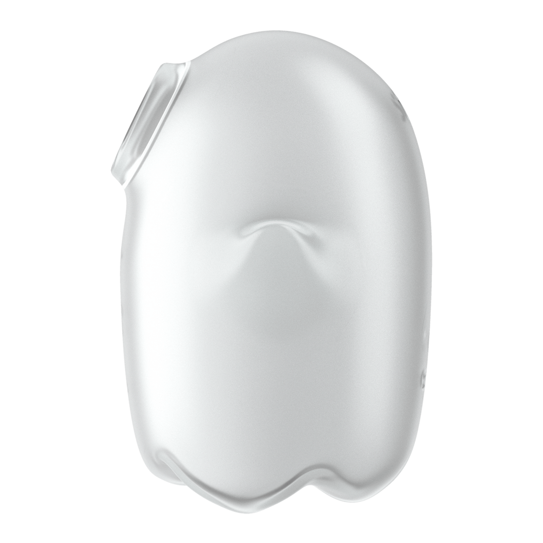 Satisfyer - Glowing Ghost - Glow in the Dark - Dubbele Air Pulse Vibrator - Wit