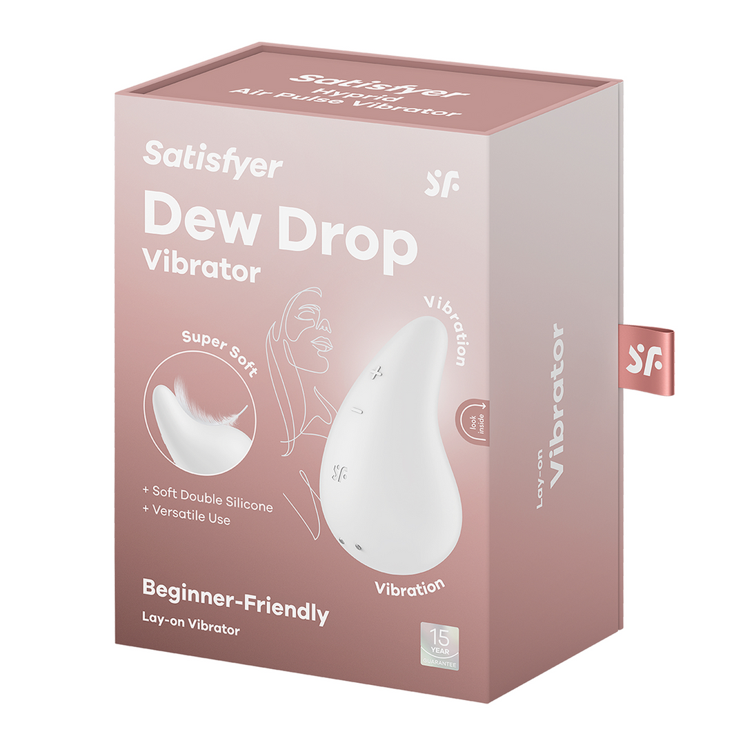 Satisfyer - Dew Drop - Lay-on Vibrator - Wit