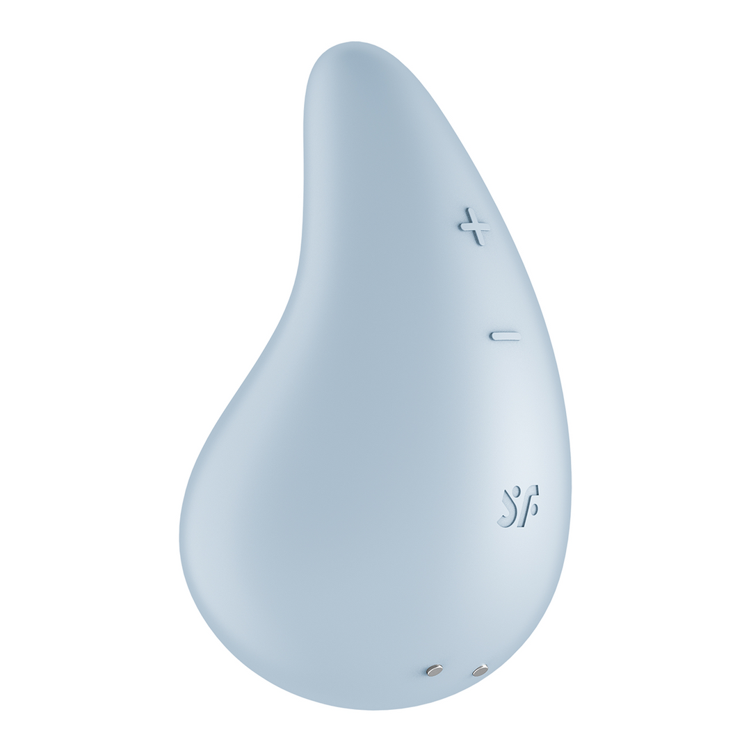 Satisfyer - Dew Drop - Lay-on Vibrator - Blauw