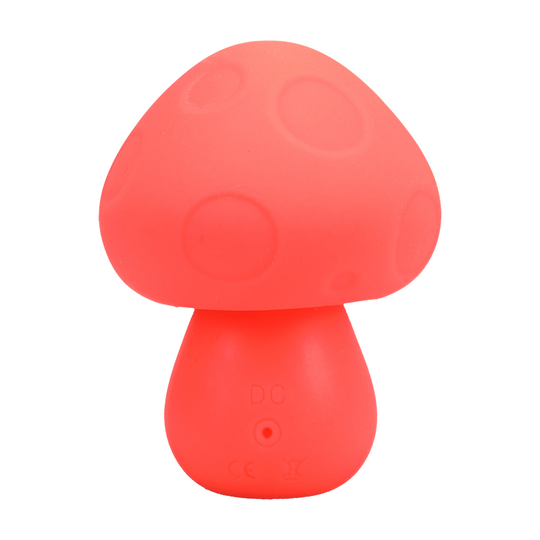 Mochi  - Paddenstoel Vibe - Oplaadbare Siliconen Vibrator - Perzik