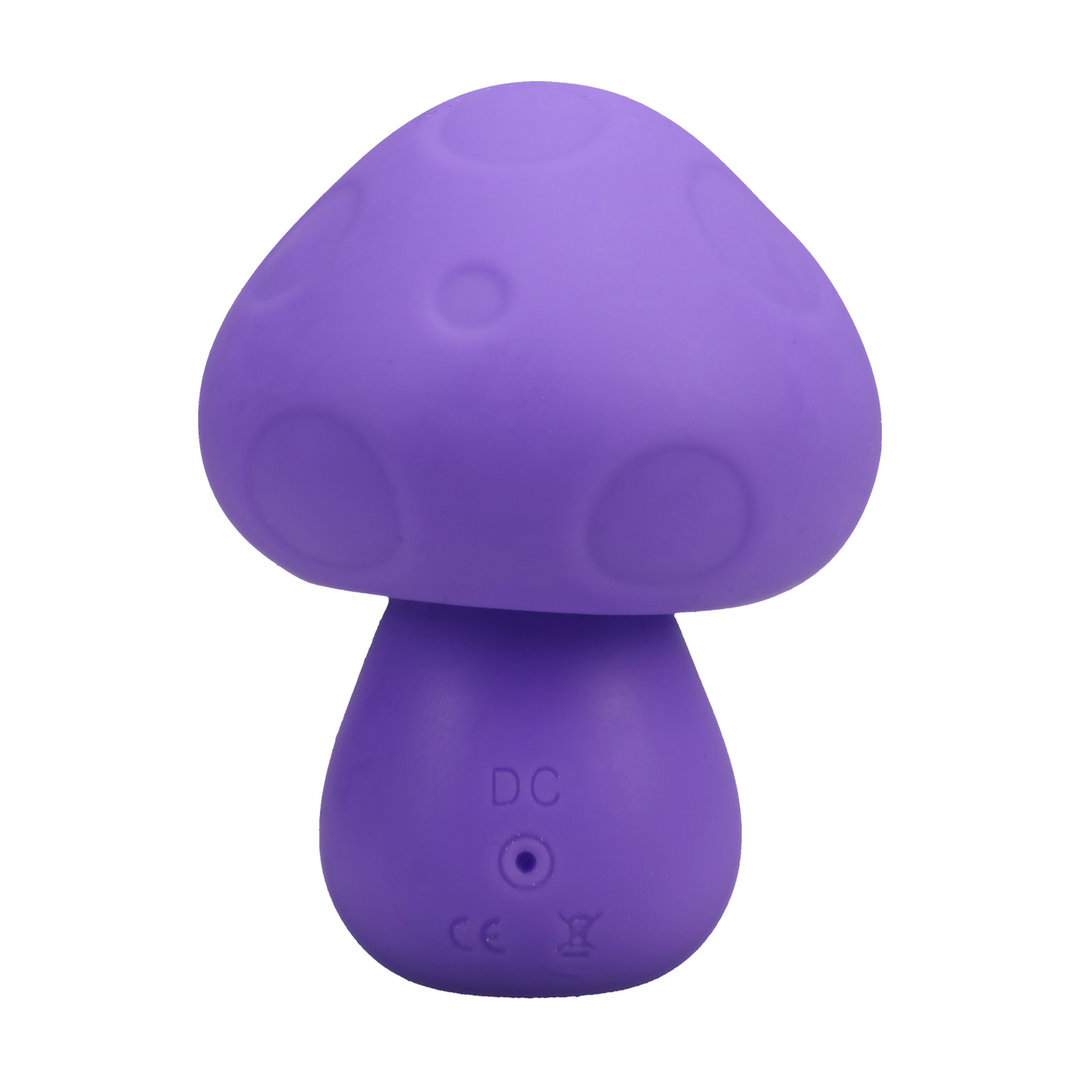 Mochi  - Mushroom Vibe - Oplaadbare Siliconen Vibrator - Paars