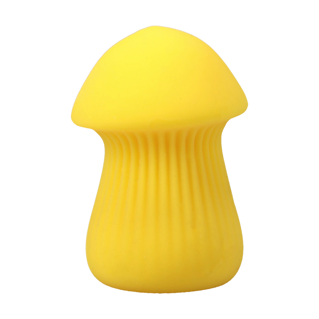 Mochi  - Paddenstoel Stroker - ULTRASKYN Mini Stroker - Geel