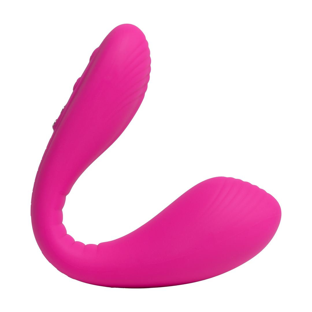 Dolce - Afstandsbediening Dubbelzijdige Vibrator - Roze