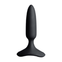 Hush 2 - App-bestuurde Vibrerende Buttplug - 1 / 2,5 cm - Zwart