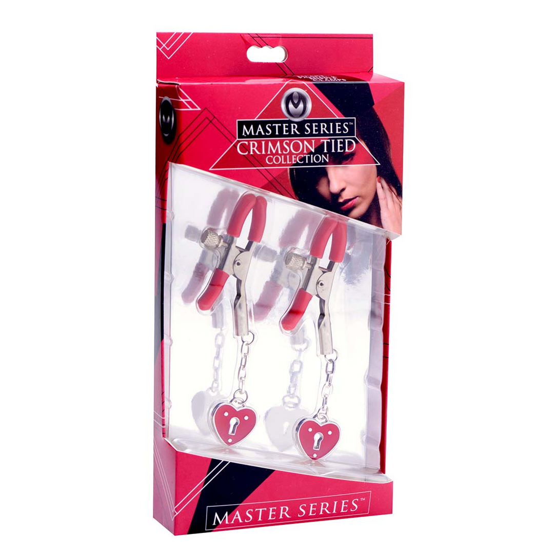 Master Series - Charmed Heart Hangslot - Tepelknijpers