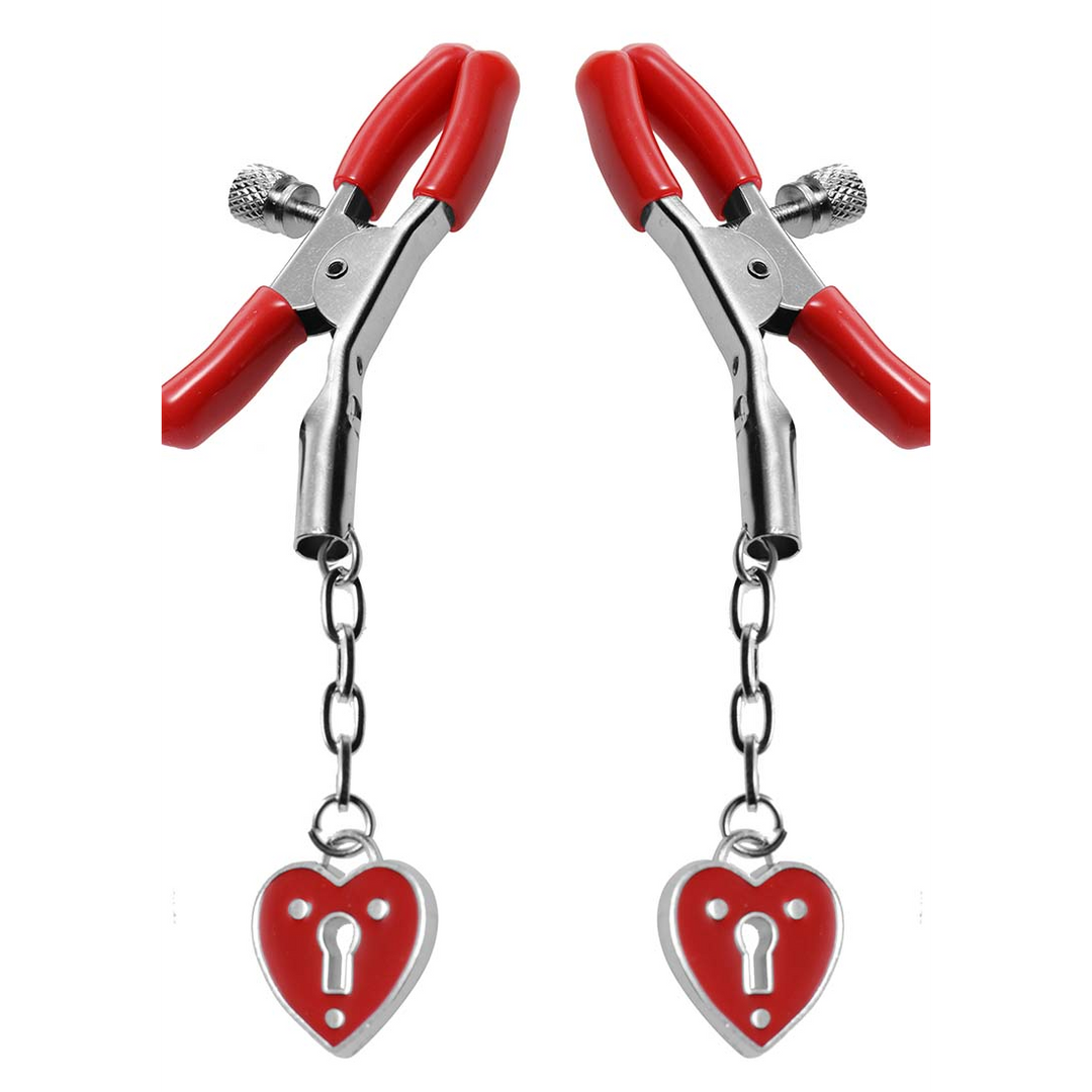 Master Series - Charmed Heart Hangslot - Tepelknijpers