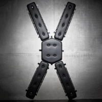 Master Series - Masters St. Andrew's Cross - Zwart