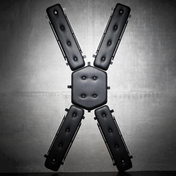 Master Series - Masters St. Andrew's Cross - Zwart