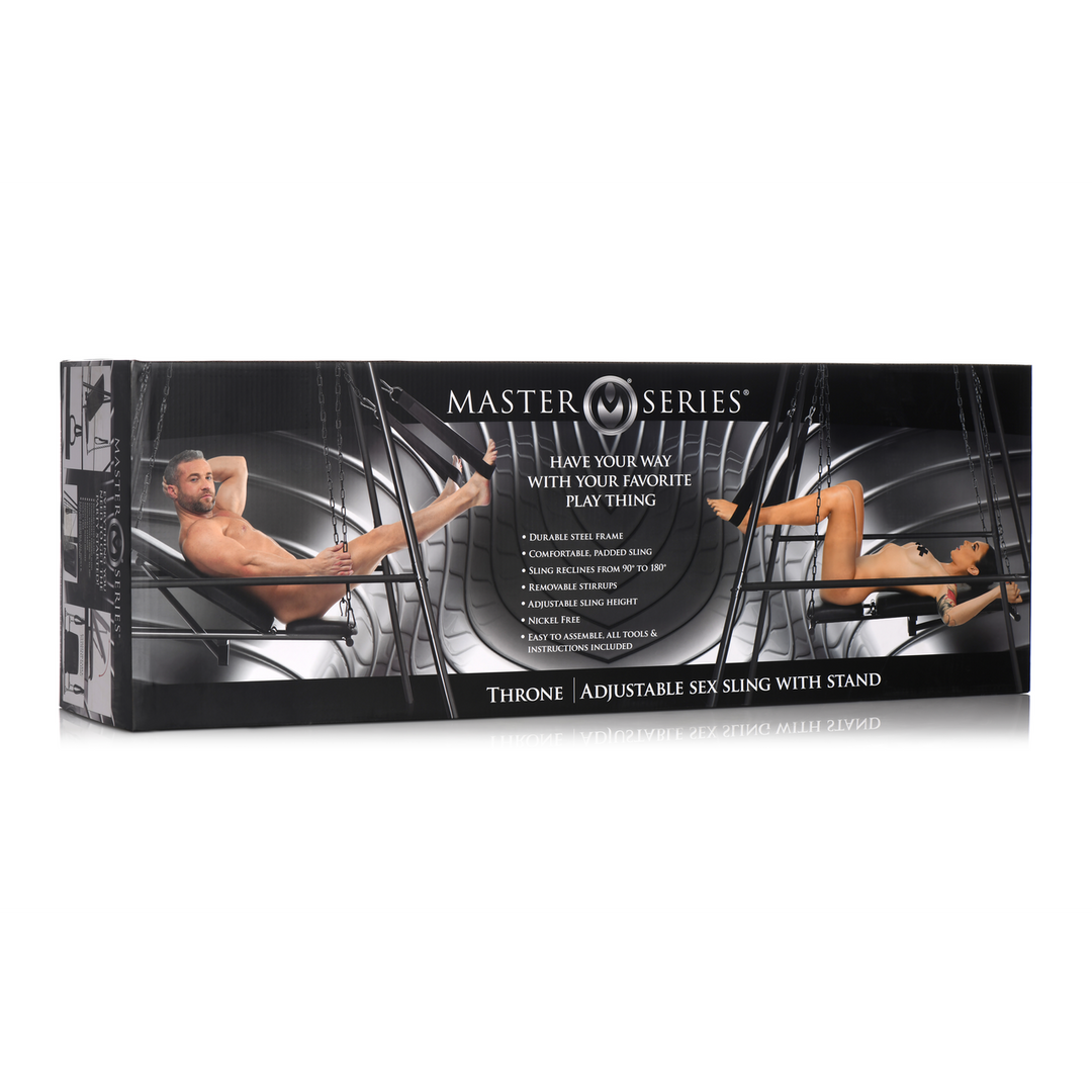 Master Series - Throne - Verstelbare Seks Sling met Standaard