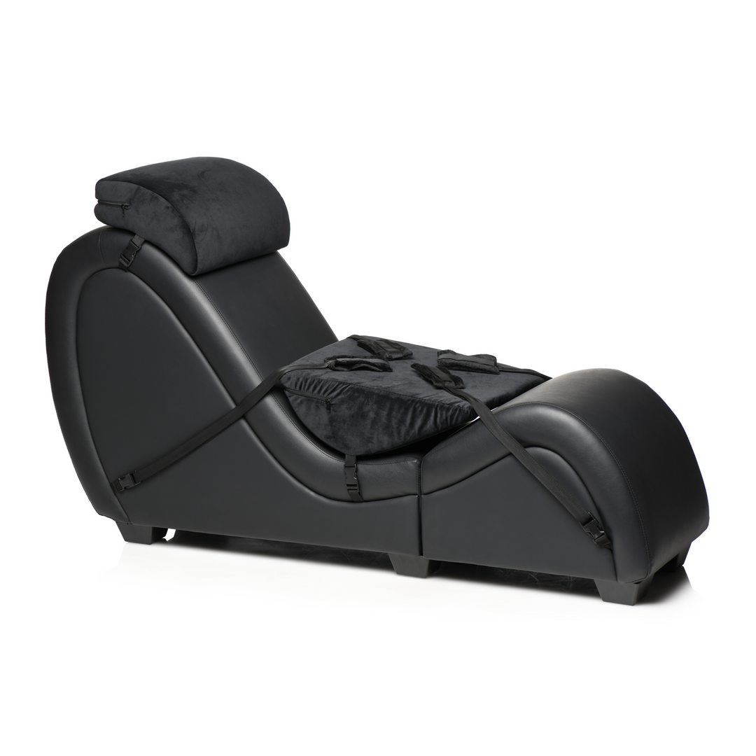 Master Series - Kinky Sex Chaise met Love Pillows - Zwart