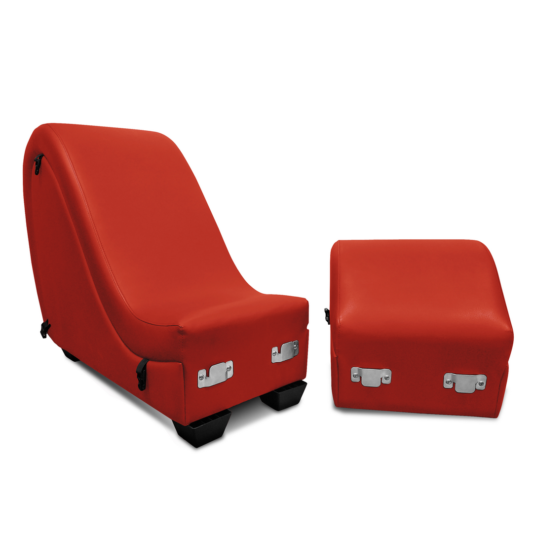 Master Series - Kinky Sex Chaise met Love Pillows - Rood