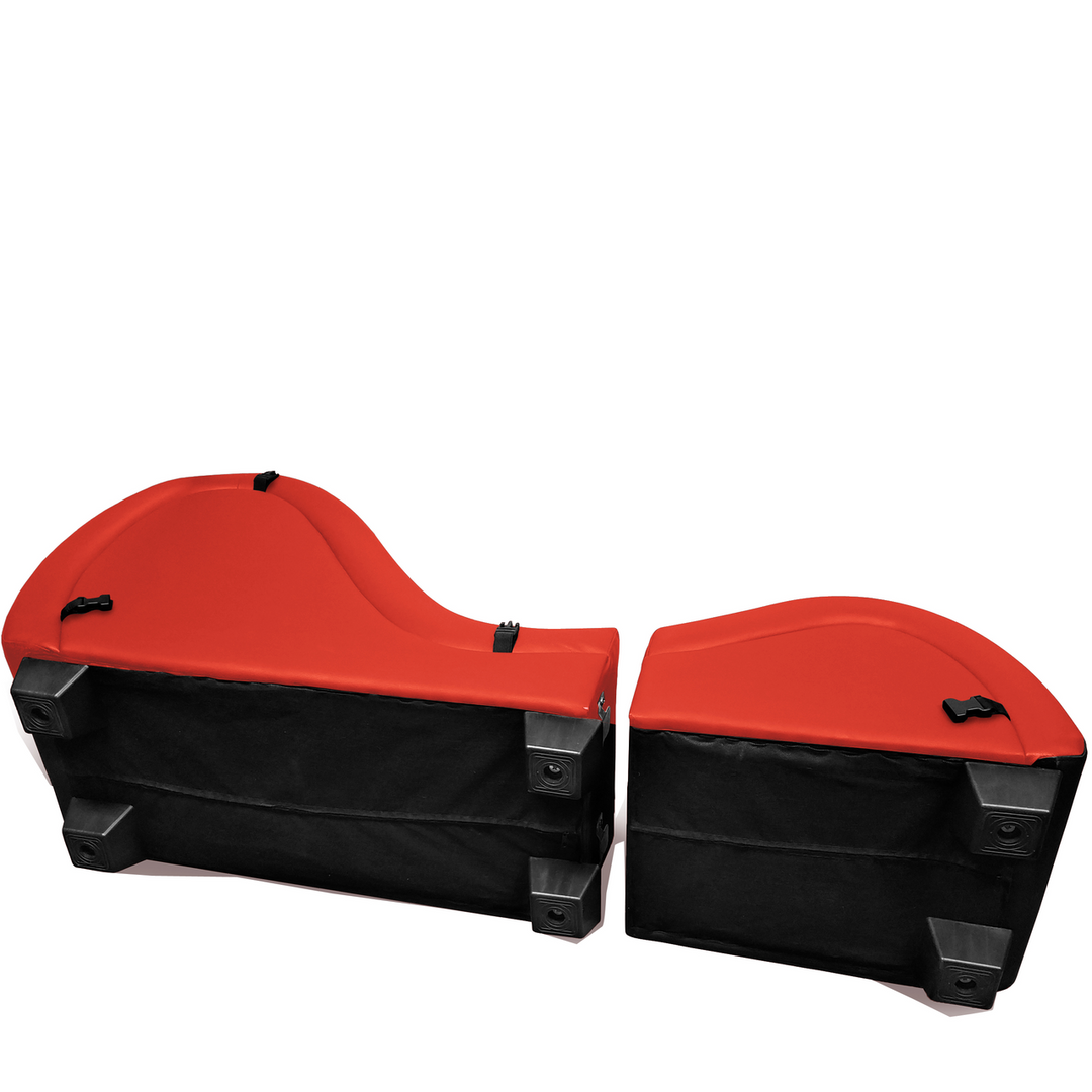 Master Series - Kinky Sex Chaise met Love Pillows - Rood