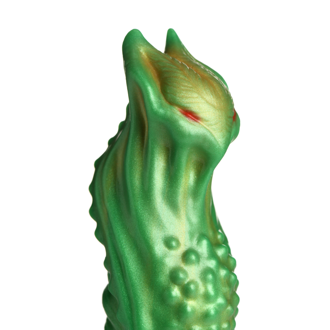 Creature Cocks - Nebula - Alien Siliconen Dildo - Groen