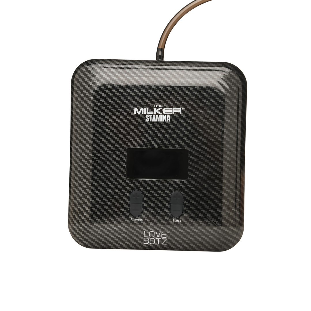 The Milker - De Milker Stamina - Automatische Vibratie en Zuig Stroker - Transparant