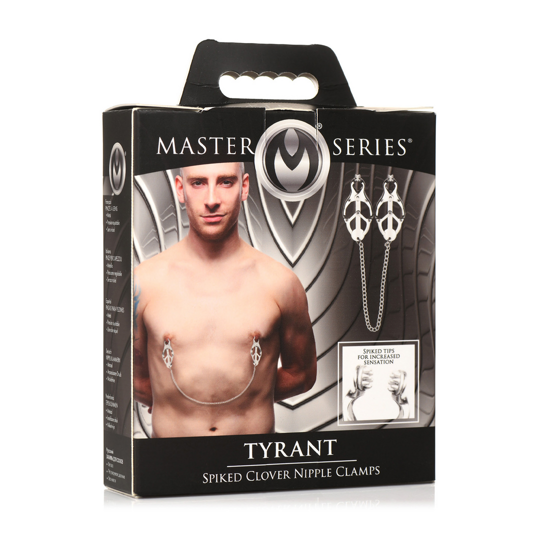 Master Series - Tyrant - Spiked Clover Tepelklemmen