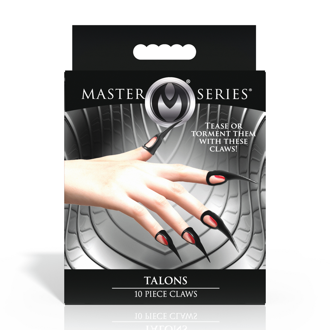 Master Series - Talons - 10-delige Klauwen - Zwart