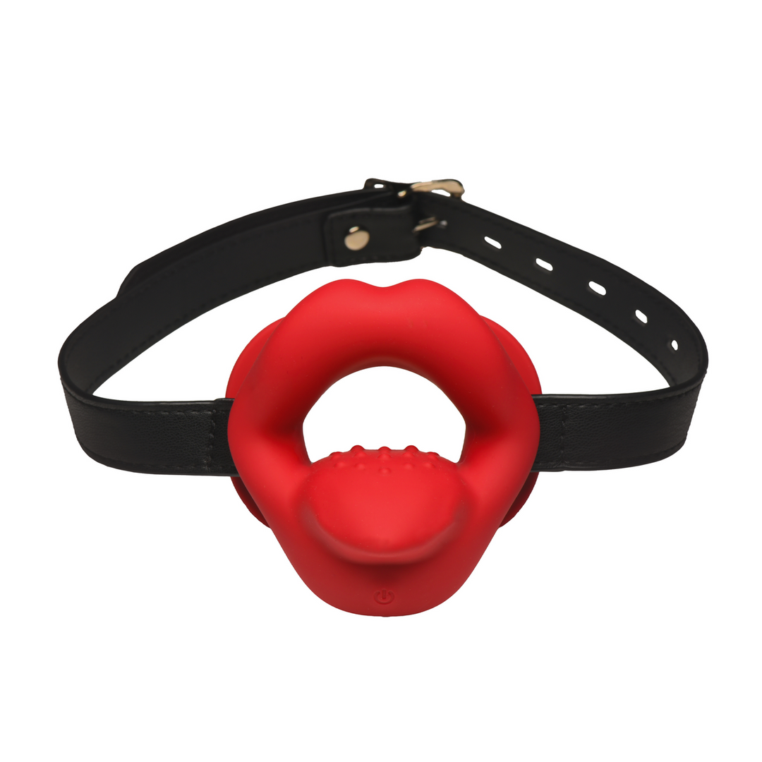 Master Series - Sissy - Vibrerende Mondknevel - Rood