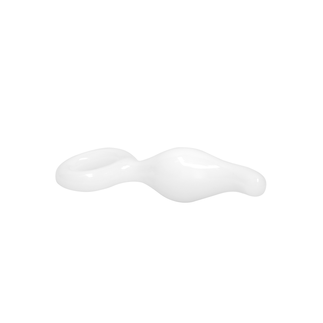 Chrystalino  - Gripper - Glass Dildo with Ring