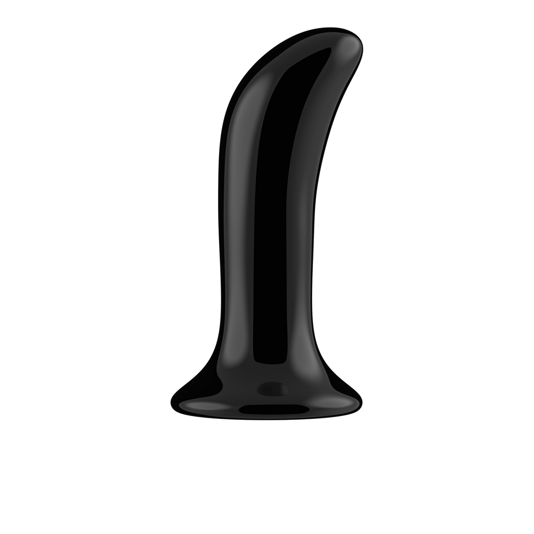 Chrystalino  - Prickly - Smooth Glass G-Spot Vibrator met Afstandsbediening