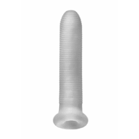 PerfectFit - Fat Boy Micro Ribbed Sheath - Dildo - 7 / 19 cm