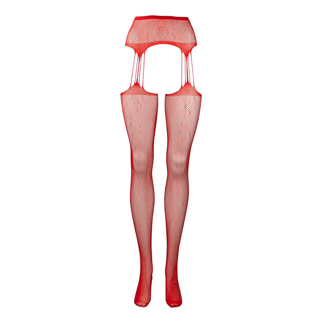 Classic  - Suspenders met Rhinestones Panty's - One Size