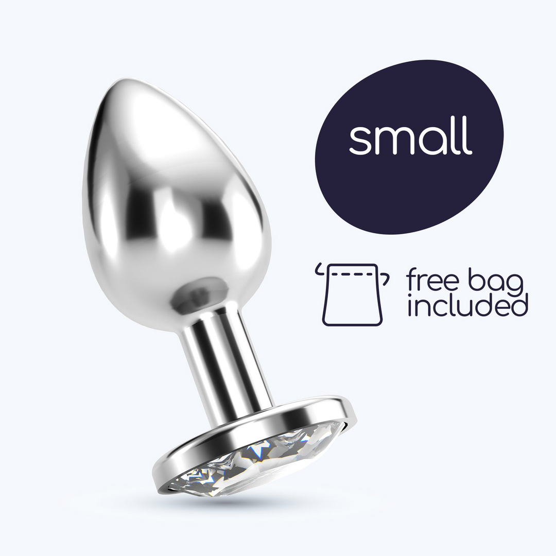 Bijou - Anale Sieraad Plug - Klein - Doorzichtig