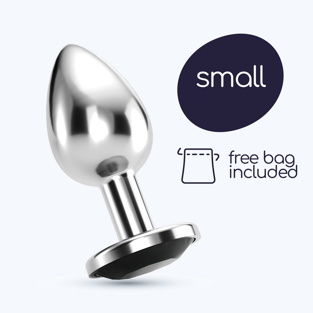 Bijou - Anale Sieraad Plug - Klein - Zwart