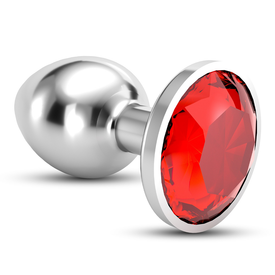Bijou - Anale Sieraad Plug - Medium - Rood