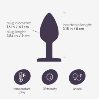 Bijou - Anale Sieraad Plug - Groot - Rood