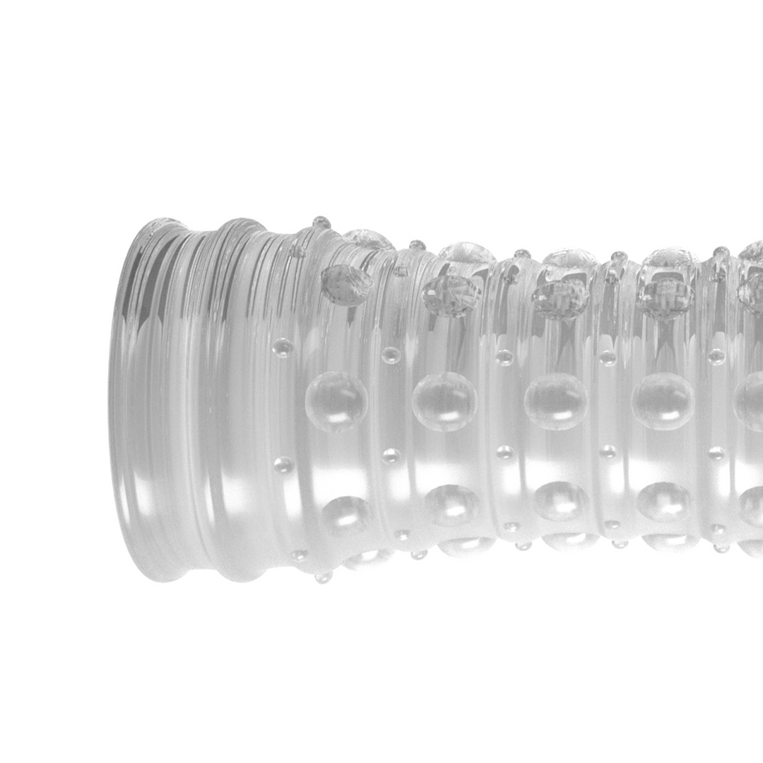 Gestippelde Penis Sleeve - Transparant