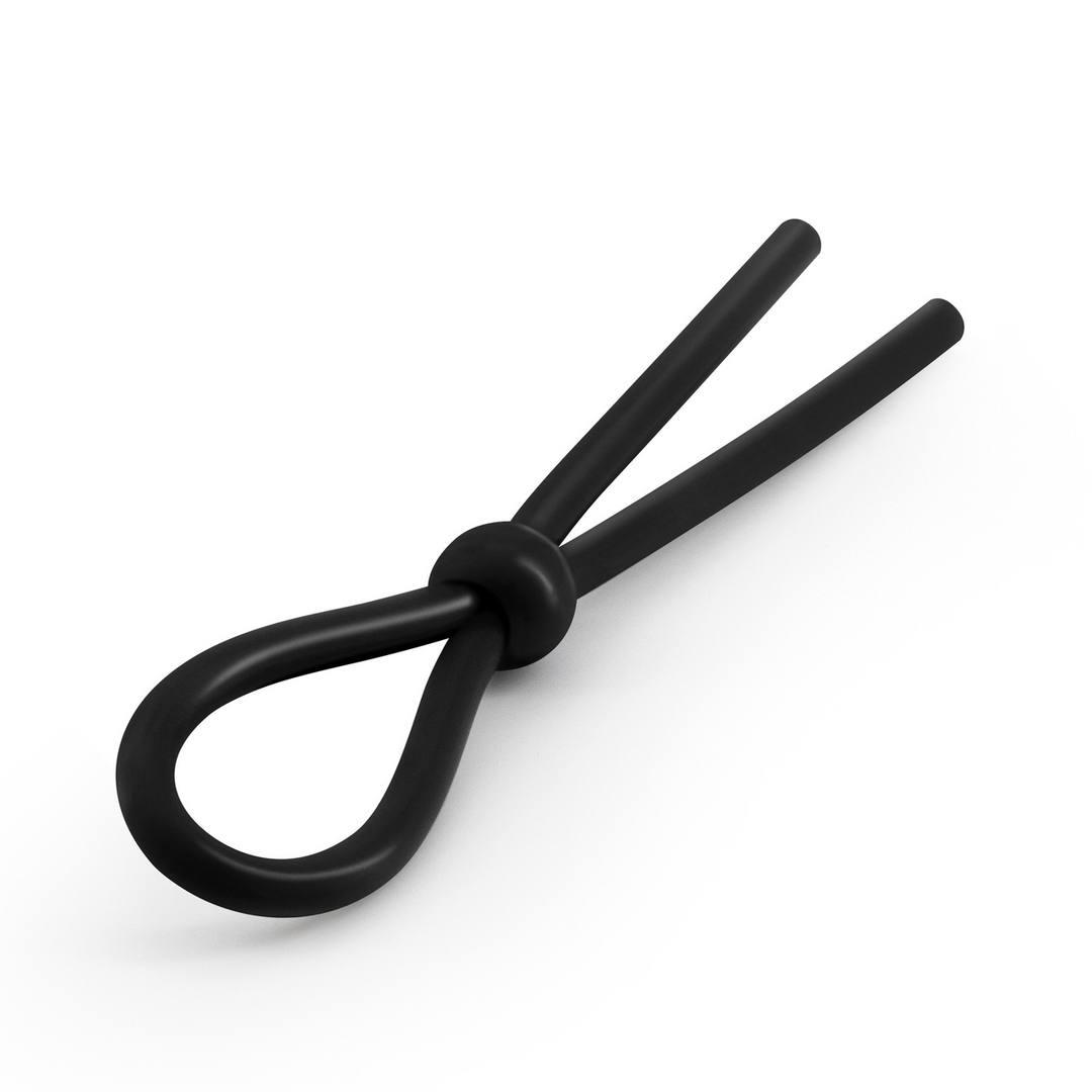 Billy the Ring - Silicone Verstelbare Cockring - Zwart