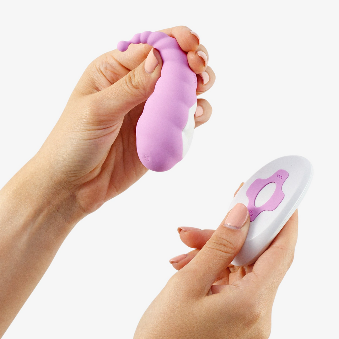 Cocoon - Oplaadbaar Vibrerend Ei met Afstandsbediening - Paars