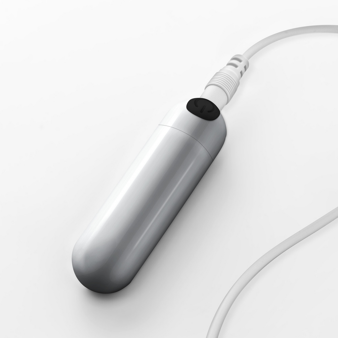 iMoan - Oplaadbare Vibrerende Bullet - Zilver