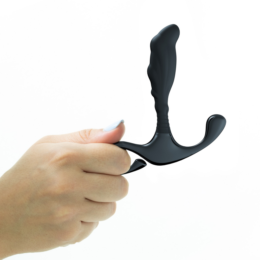 Djinn - Siliconen Prostaatmassager - Zwart