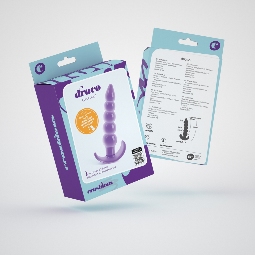 Draco - Anale Plug - Lila