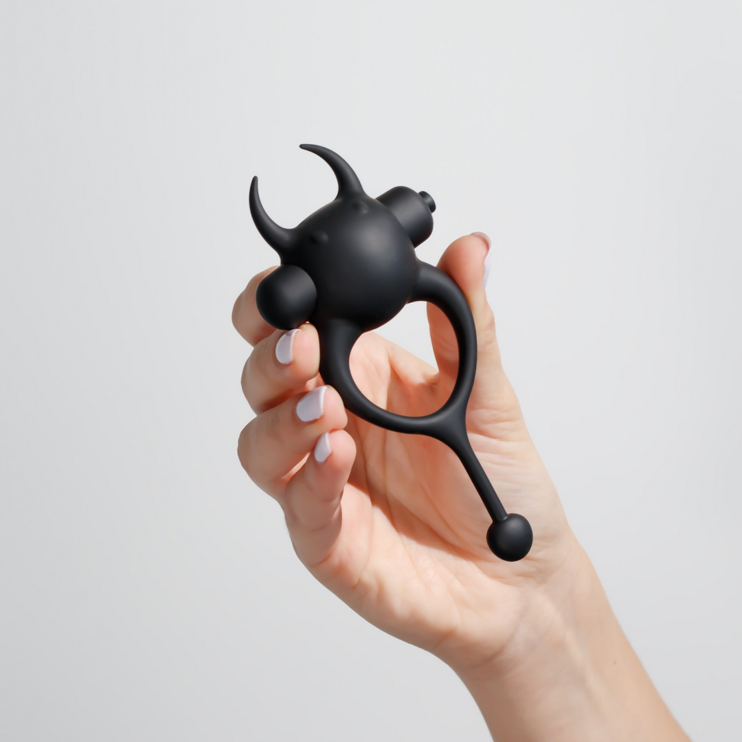 Daemon - Vibrerende Cockring - Zwart