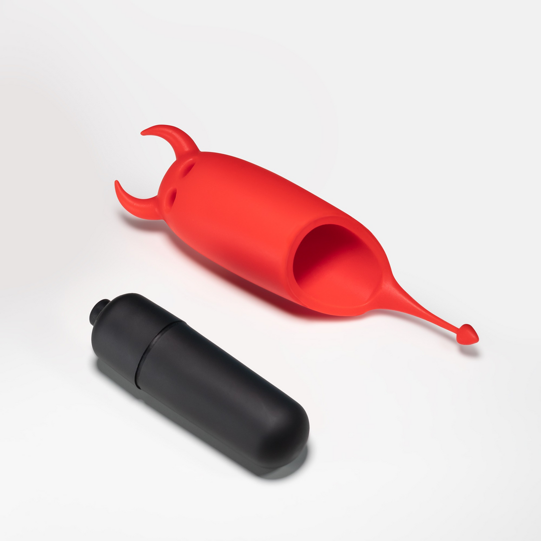 O-Pet Devil - Vibrerende Bullet - Rood