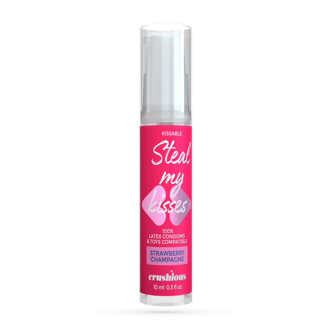 Steal My Kisses - Glijmiddel - Aardbeien Champagne Smaak - 0,3 fl oz / 10 ml