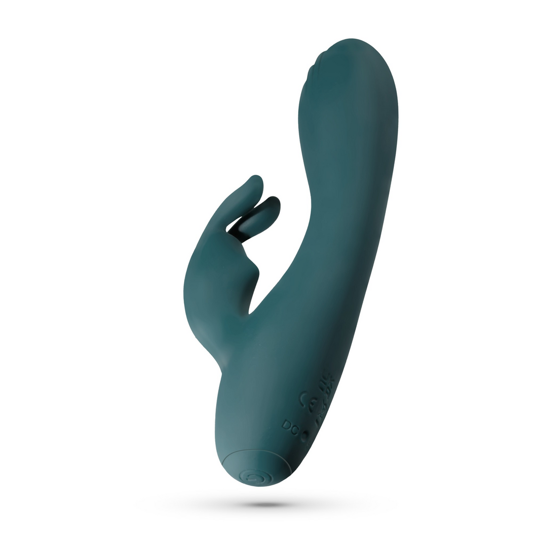 Lola - Mini Konijn Vibrator - Smaragd