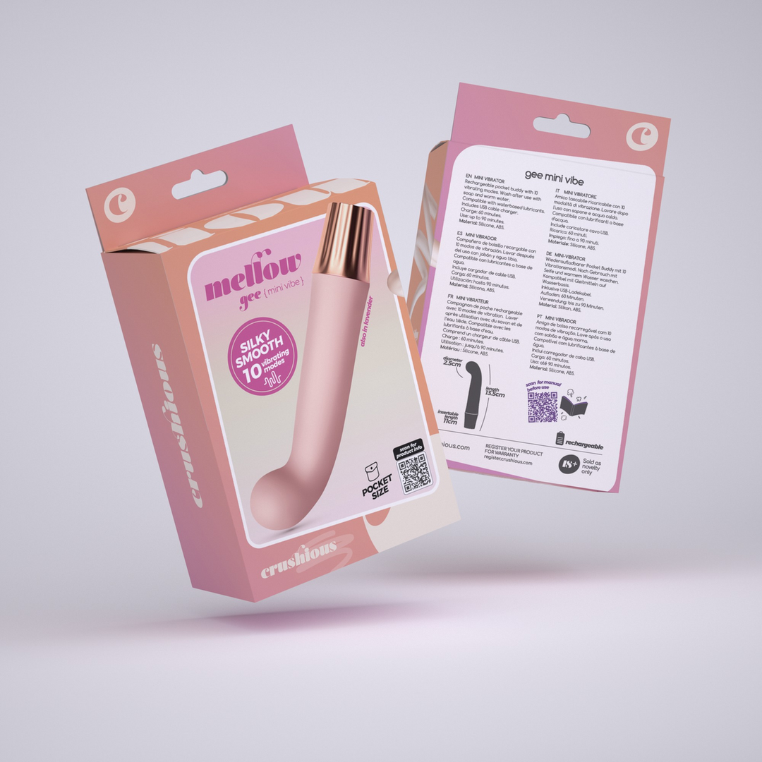 Mellow Gee - Mini G-Spot Vibrator - Roze