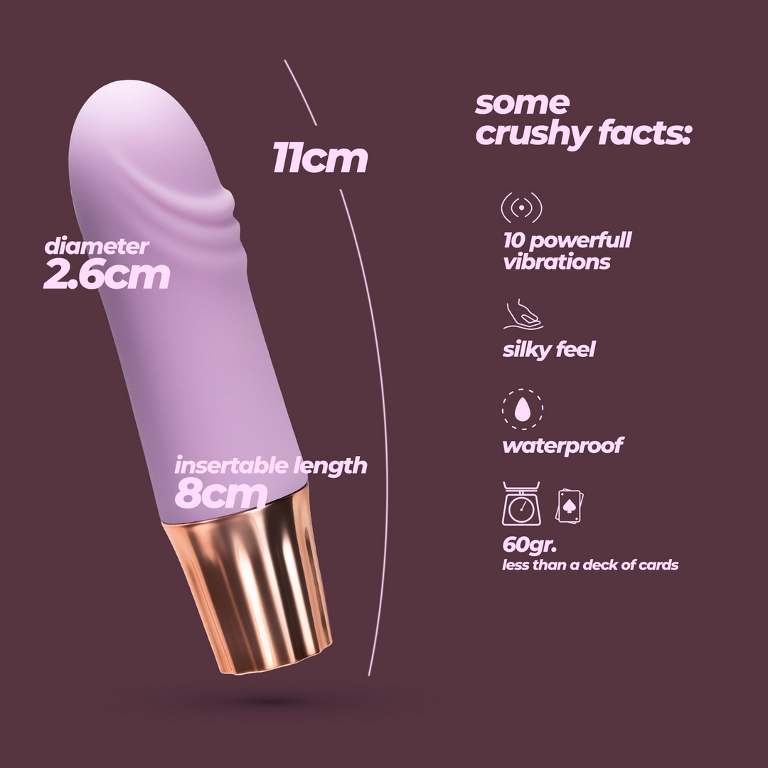 Mellow Waves - Mini Vibrator - Lavendel