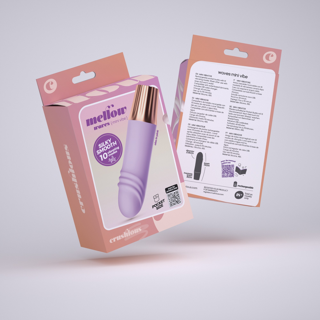 Mellow Waves - Mini Vibrator - Lavendel