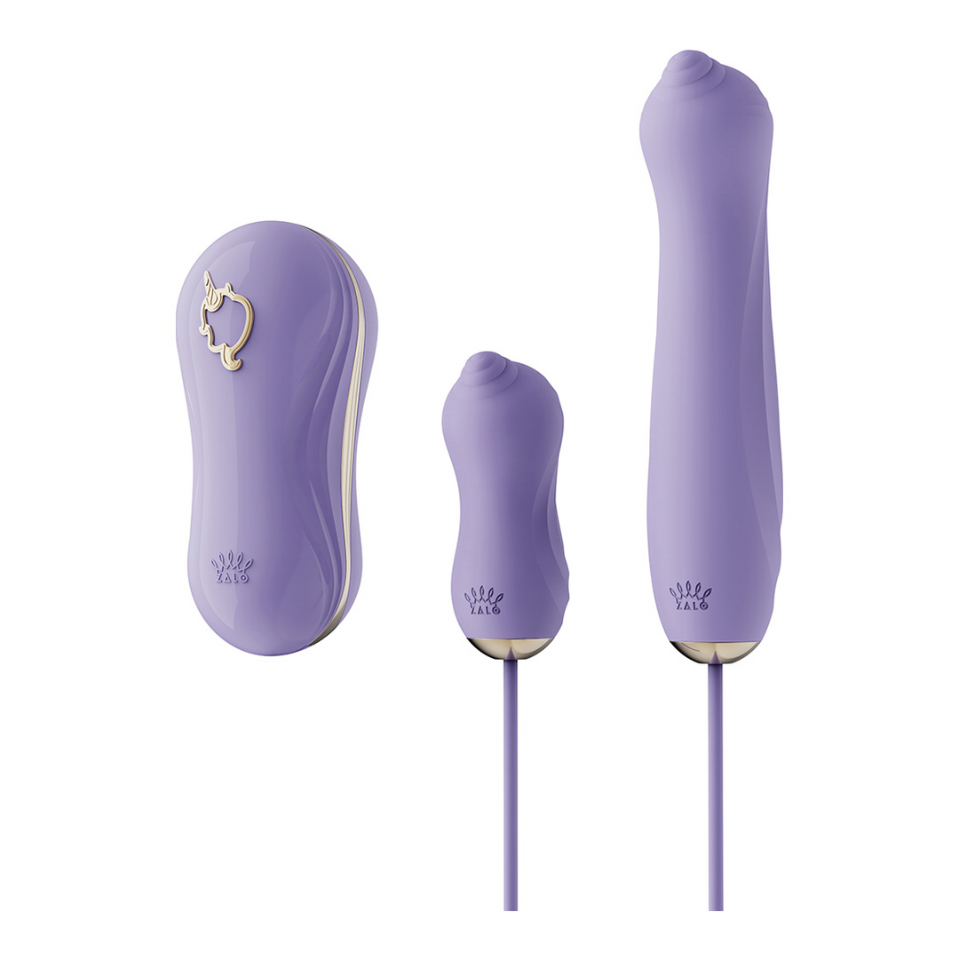 Zalo - Sucking Vibrator with Pump and Different Attachments