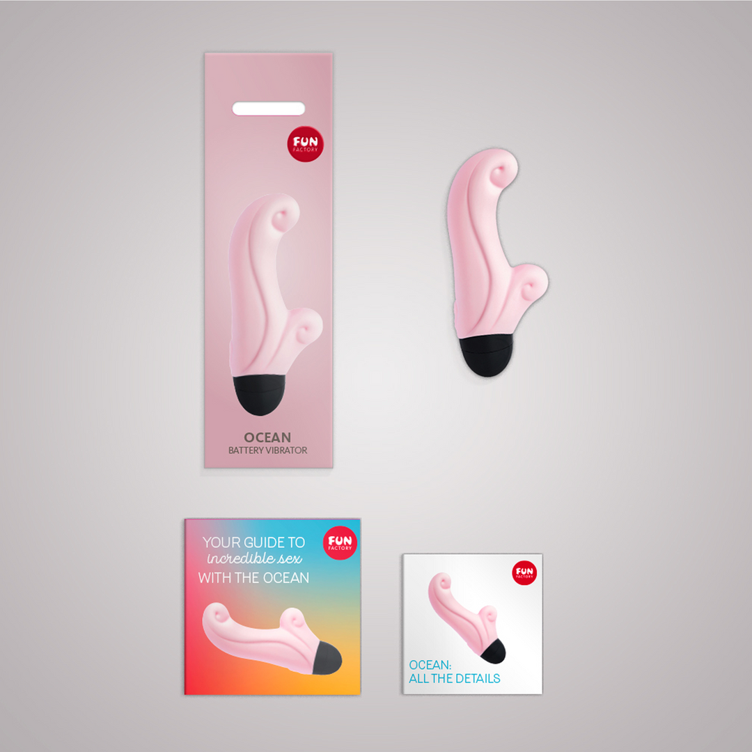 Ocean - Mini Vibrator - Baby Roze