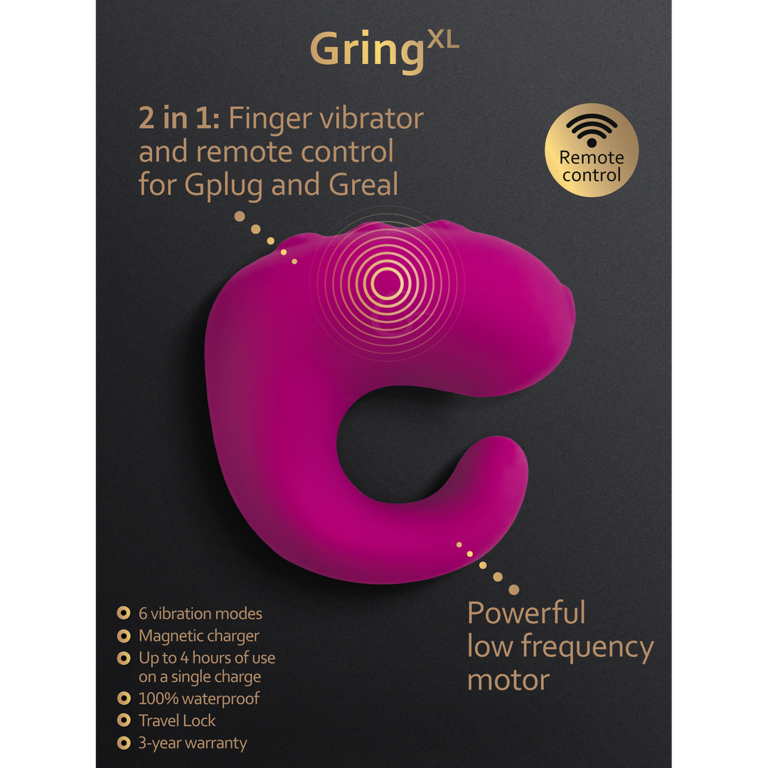 G-Vibe - G-Ring XL - Zoete Framboos