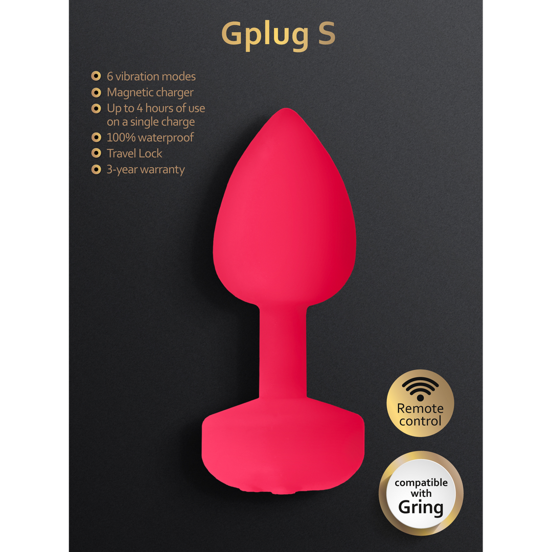 G-Vibe - G-Plug S - Neon Roze