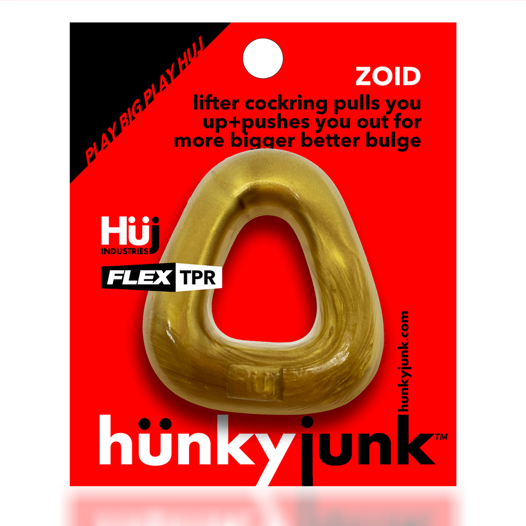 Hunkyjunk - Zoid - Trapaziod Lifter Cockring - Bronze Metallic